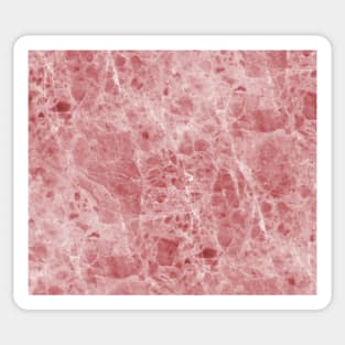 Juliette rosa deep pink marble Sticker